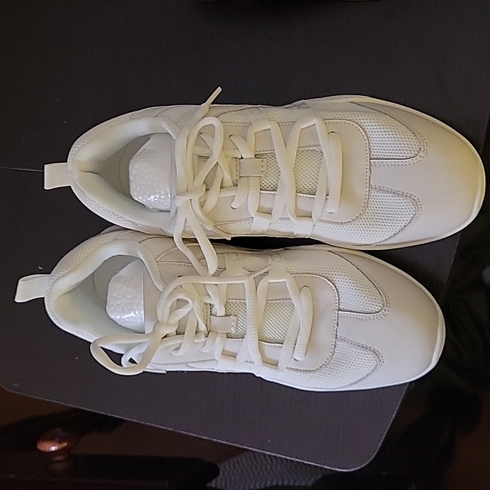 CADIDL White cheerleading athletic dance shoes sneakers Tennis Walk New …